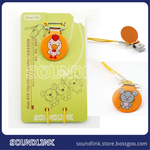 new hearing aid protector of BTE clip with Chinese zodiac for hearing aids